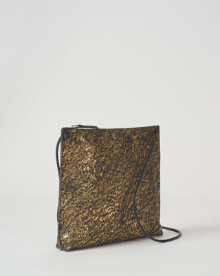 strappy pouch leather