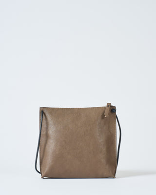 strappy pouch leather
