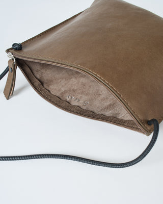 strappy pouch leather