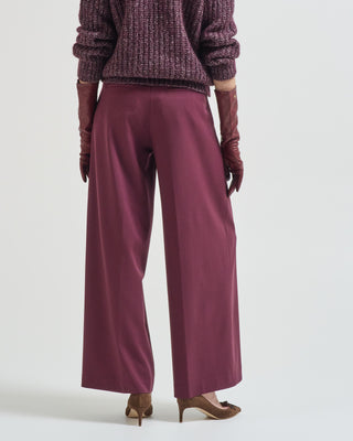 stretch wool gabardine pant
