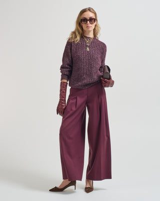 stretch wool gabardine pant