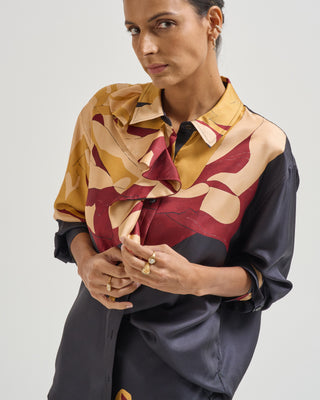 study long sleeve blouse