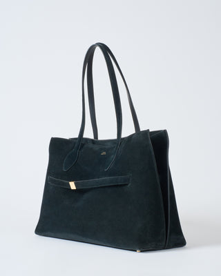 suede lounge tote