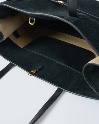suede lounge tote