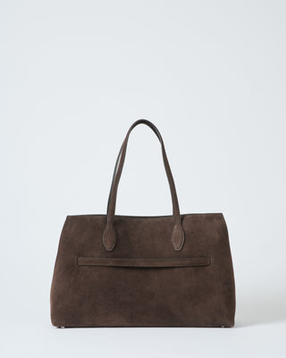 suede lounge tote