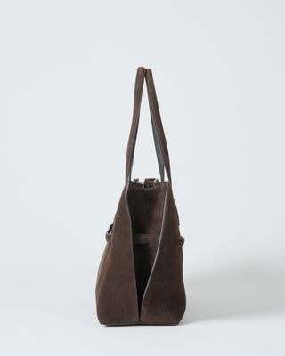 suede lounge tote