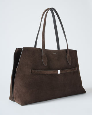 suede lounge tote