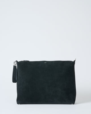 suede scoop tote