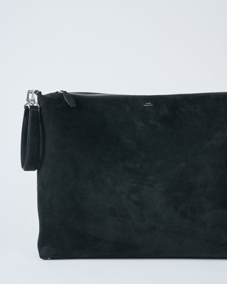 suede scoop tote