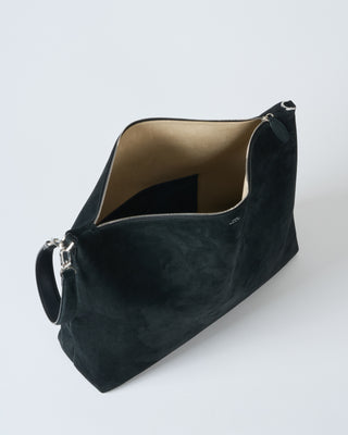 suede scoop tote