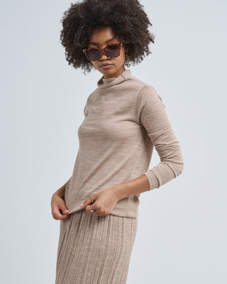 super fine funnel sweater