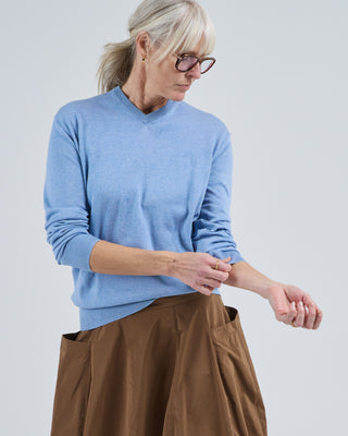 super fine gauge perfect v neck mens pullover