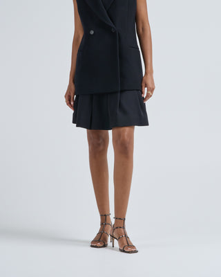 sutton pleated skirt