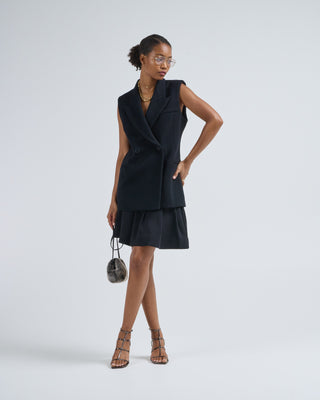 sutton pleated skirt