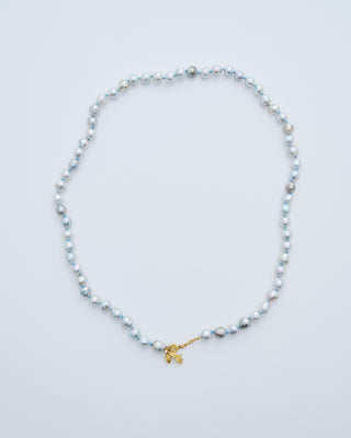 tahitian and akoya string of pearl necklace