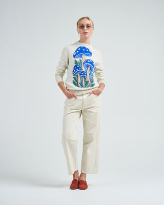 talking mushroom crew blue colorway