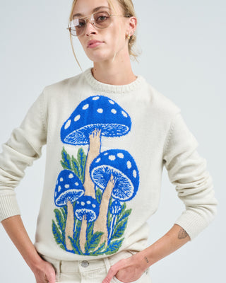 talking mushroom crew blue colorway