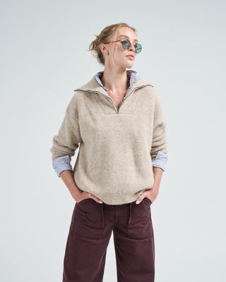tea zip-up jumper