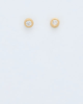 teeny .75pt diamond studs