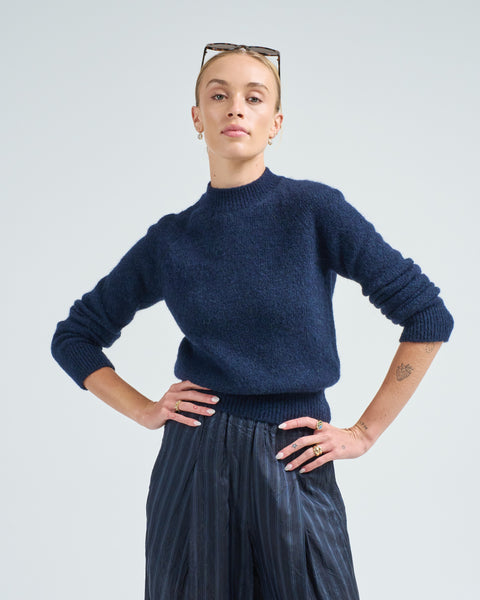 Dries Van Noten Texas Sweater Navy