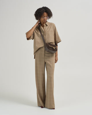 thames wide leg pant with back darts