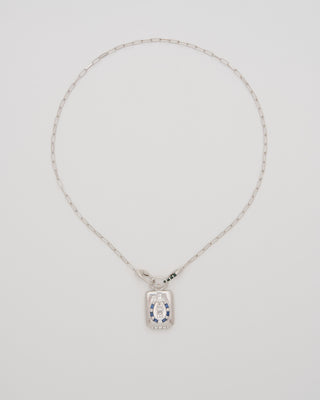 the ace vault (ss) w/ silver paperclip chain