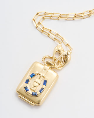 the ace vault w/ 14k paperclip chain