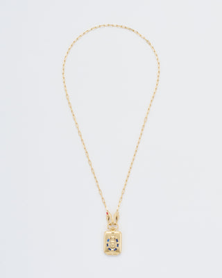 the ace vault w/ 14k paperclip chain