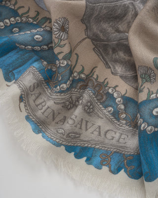 the celestial steed wool/silk square scarf