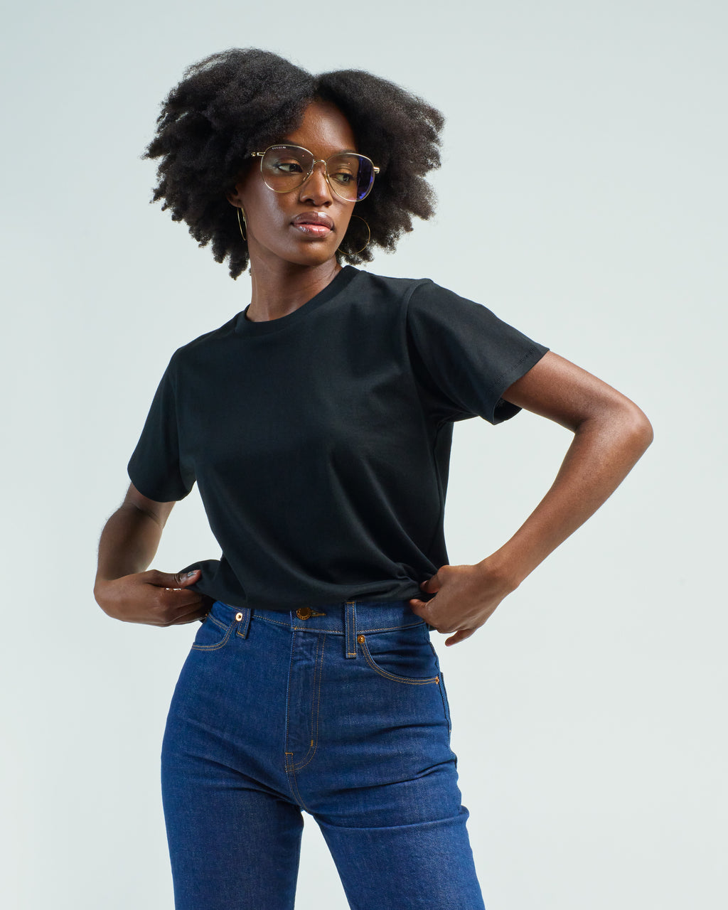 Jamie Haller The Chameleon Tee Black – scarpa