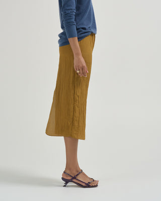 the crinkle slip skirt