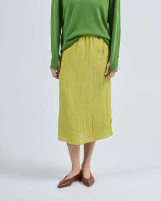 the crinkle slip skirt