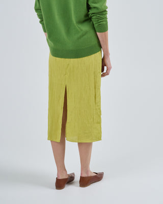 the crinkle slip skirt