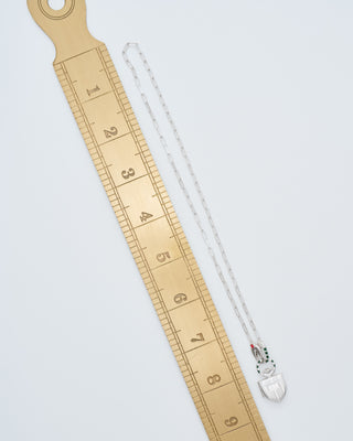 the curiouser vault (ss) w/ silver paperchip chain