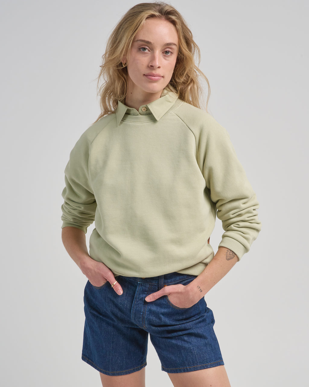 Jamie Haller The Daily Sweatshirt Pistachio – scarpa