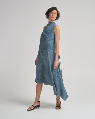 the glass swan pencil waterfall dress