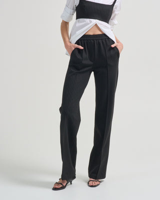 the jogger in jersey stripes