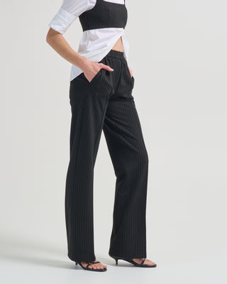 the jogger in jersey stripes