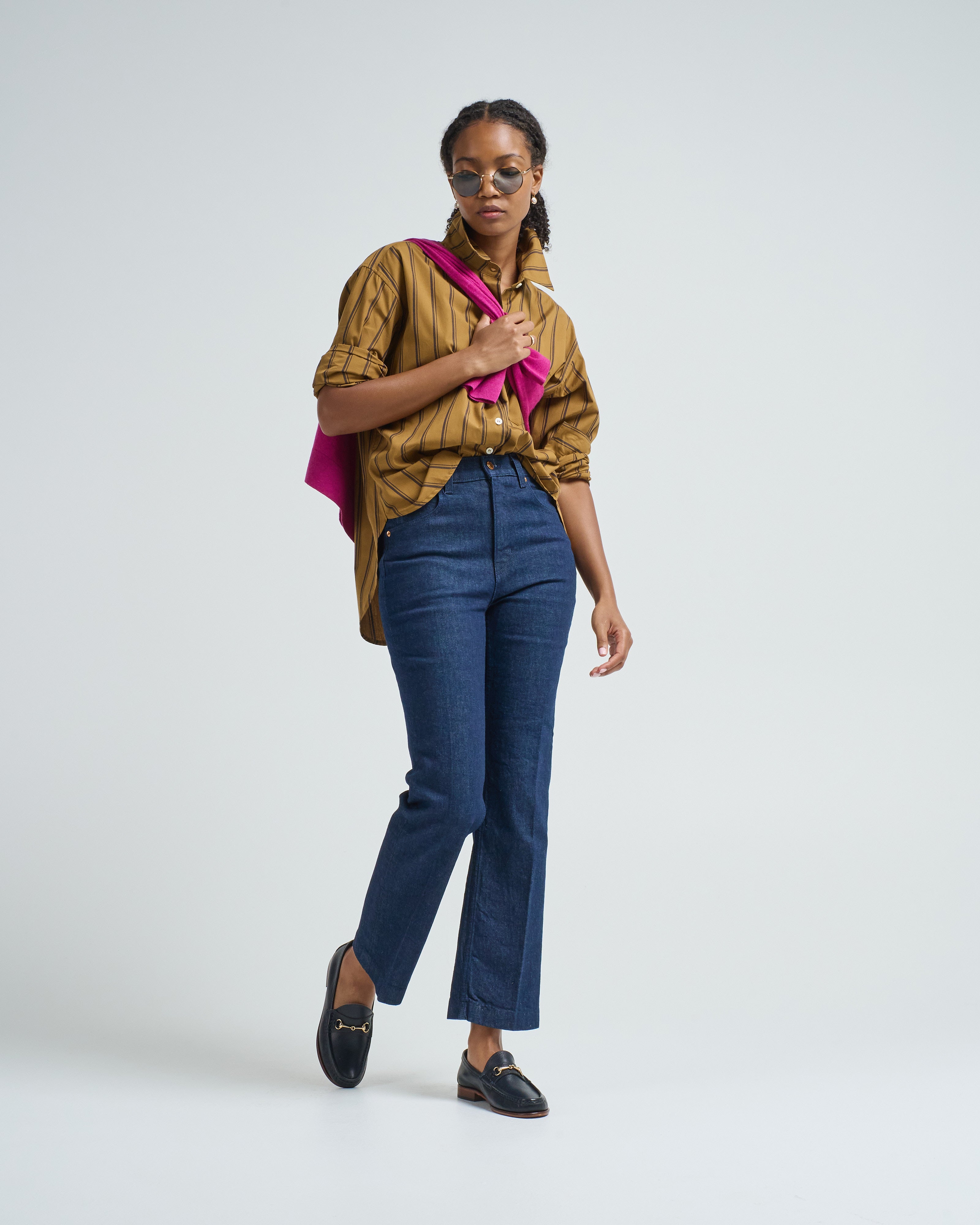 Jamie Haller The Blind Crease Crop Dark Raw