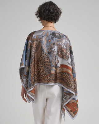 the medici cheetah slipover top