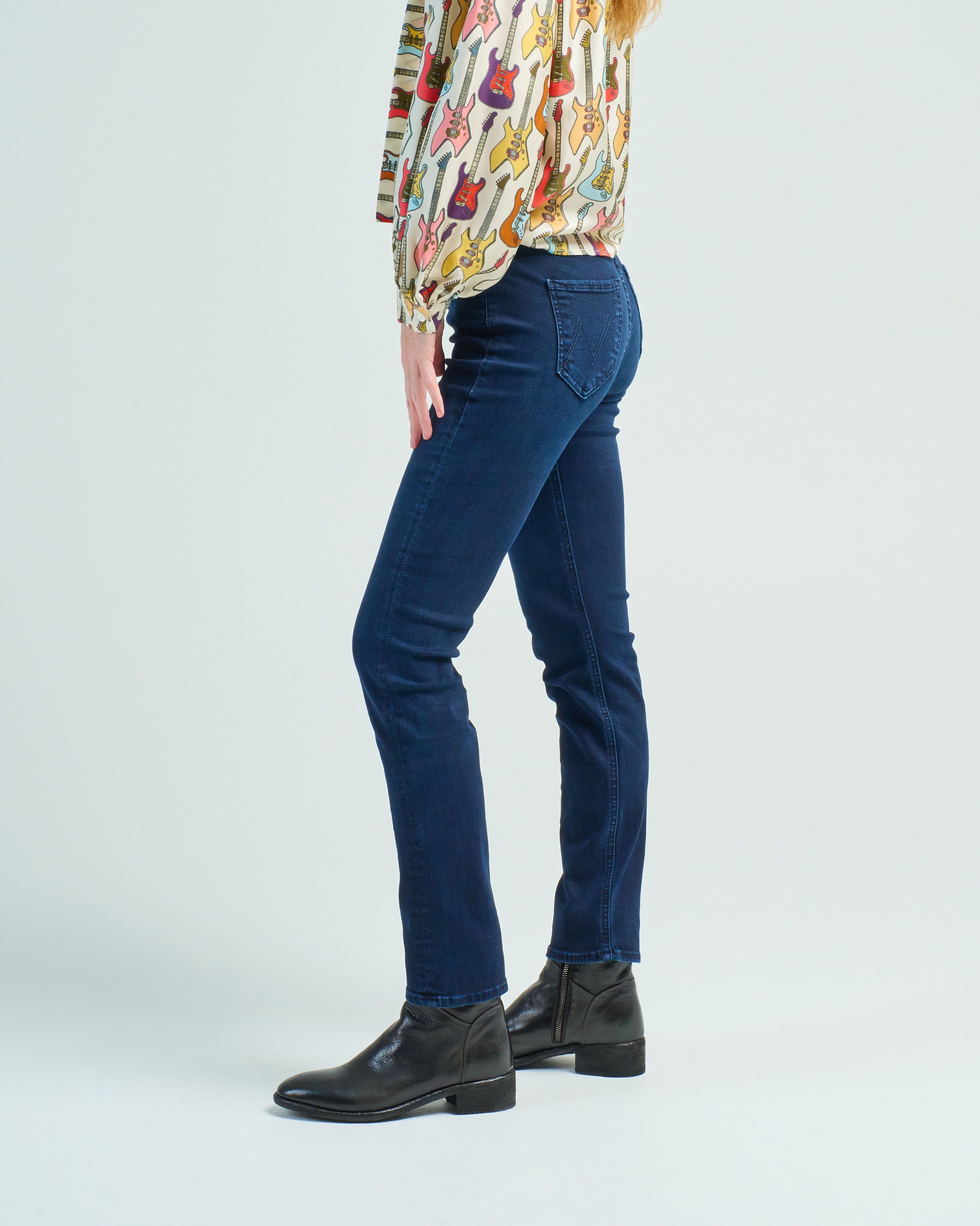 100 ％品質保証 Mother The Mid Rise Dazzler Ankle Chip On My Shoulder ロールプレイング
