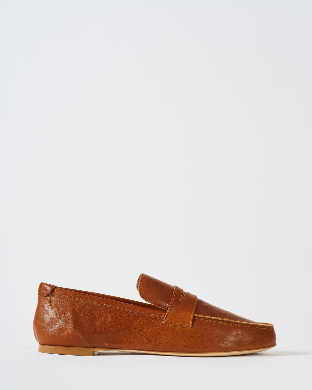 Jamie Haller The Penny Loafer Leather Brown – scarpa