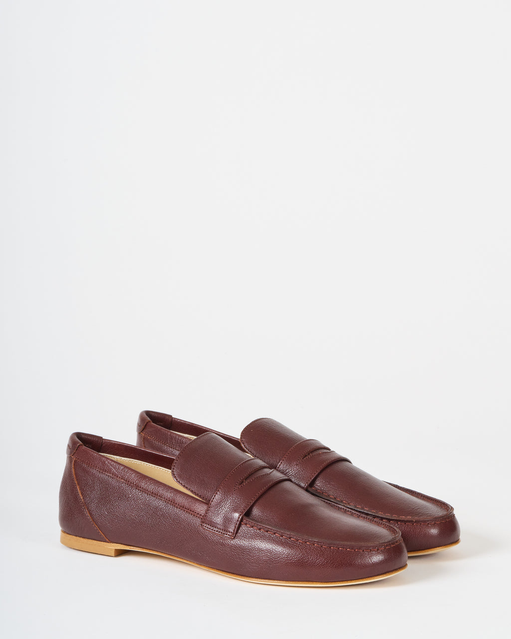 Jamie Haller The Penny Loafer Oxblood Bufalini – scarpa