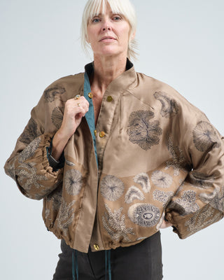 the scrimshaw skeleton bomber jacket