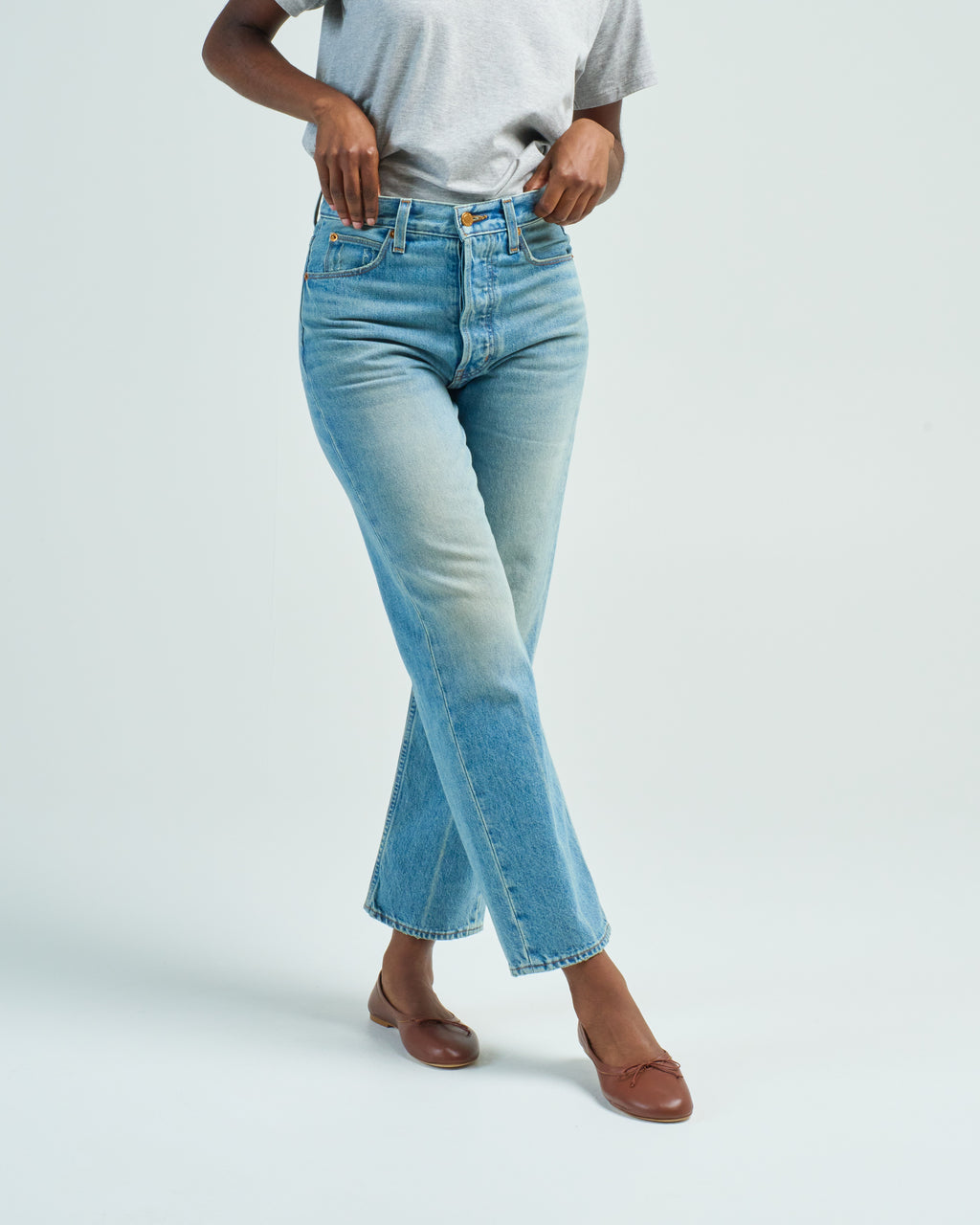 Jamie Haller The Slouch Jean Worn Indigo – scarpa
