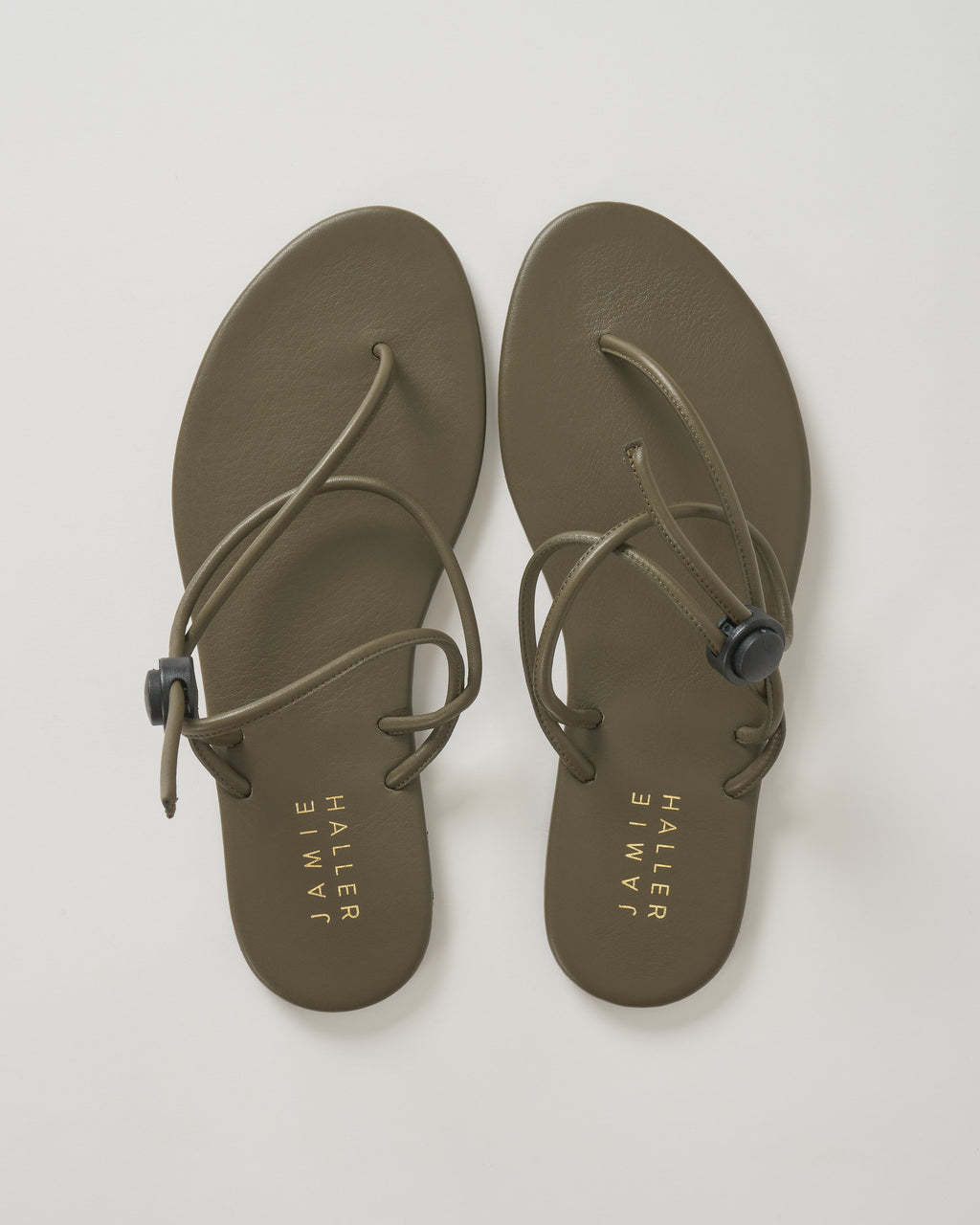 Jamie Haller The String Theory Sandal Olive – scarpa