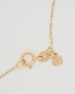tiny pure love script necklace