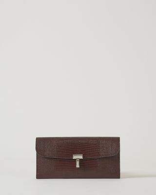t-lock lizard embossed wallet