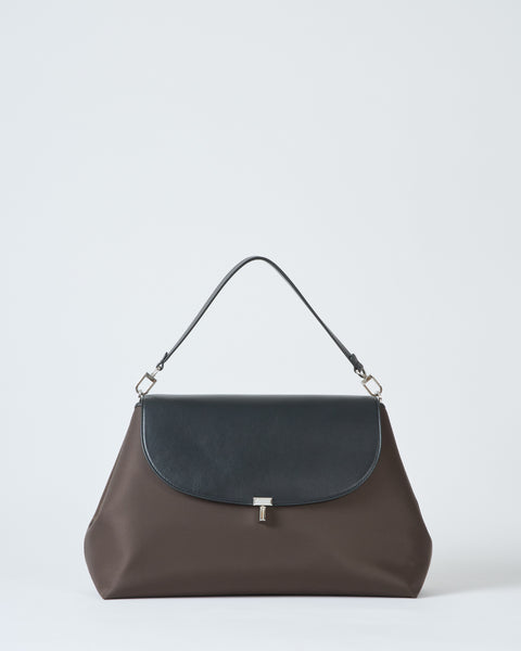 tlock_nylon_satchel_brown_gran