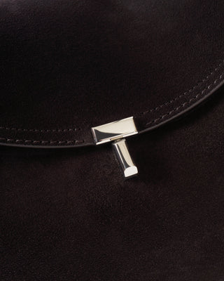 t-lock suede top handle